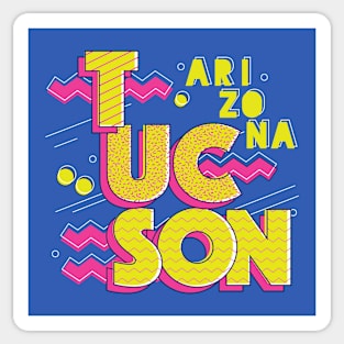 Retro 90s Tucson, Arizona Sticker